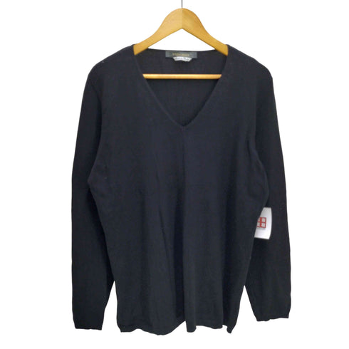 マリナリナルディ marina rinaldi イタリア製 Vネック ニット レディース import:XL