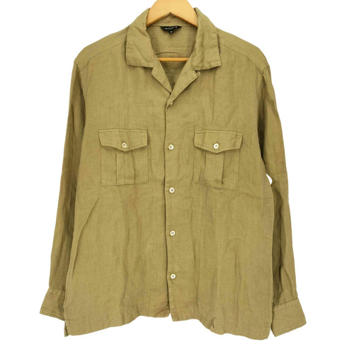 マッキントッシュロンドン Mackintosh LONDON 2フラップポケット 開襟 オープンカラー L/S シャツ メンズ US:40