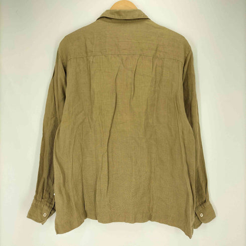 マッキントッシュロンドン Mackintosh LONDON 2フラップポケット 開襟 オープンカラー L/S シャツ メンズ US:40