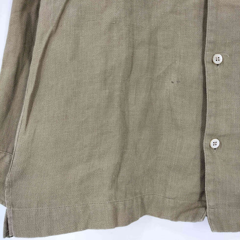 マッキントッシュロンドン Mackintosh LONDON 2フラップポケット 開襟 オープンカラー L/S シャツ メンズ US:40