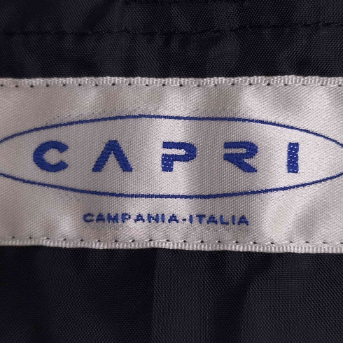 CAPRI アクリル ウール 碇 ジップアップニット カウチンニット メンズ JPN:48