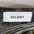 アクレント ACLENT フロントスリット ダメージ加工 ロング デニム スカート レディース JPN:M
