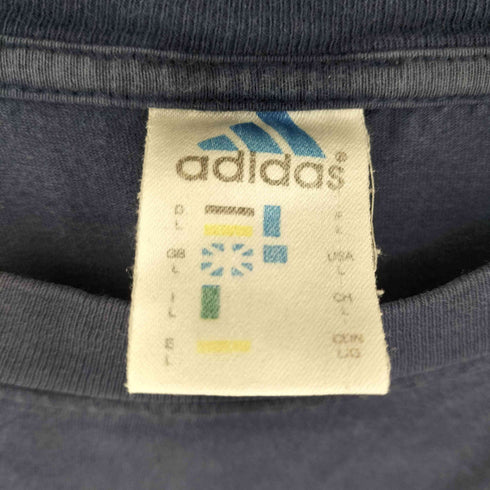 アディダス adidas 00s パフォーマンスロゴ プリント Tシャツ ボロ メンズ L