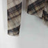 ザラ ZARA チェック柄 チュール ドレープ カットソー レディース import:L