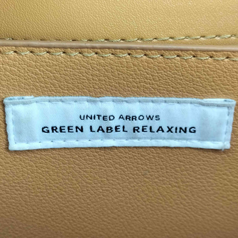 ユナイテッドアローズグリーンレーベルリラクシング UNITED ARROWS green label relaxing CS バンブーハンドル 2WAYバッグ レディース