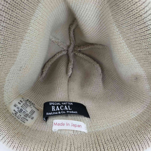 ラカル RACAL 417 別注 ロールニットキャップ メンズ FREE