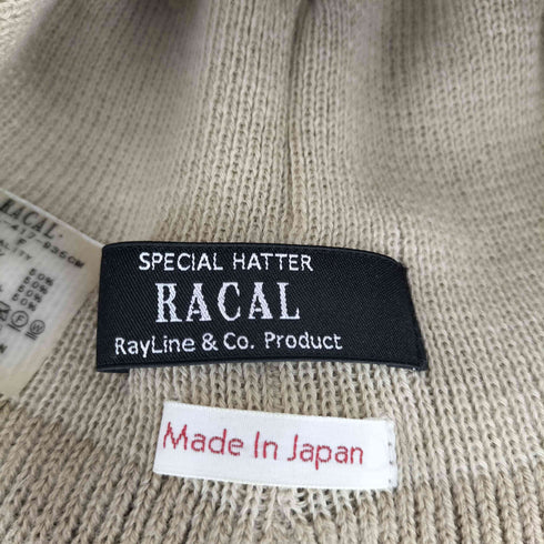 ラカル RACAL 417 別注 ロールニットキャップ メンズ FREE