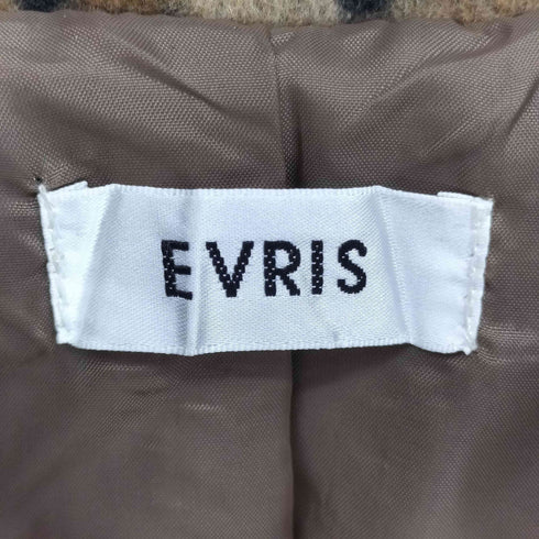 エヴリス EVRIS ビッグショール フェイクファー コート レディース FREE
