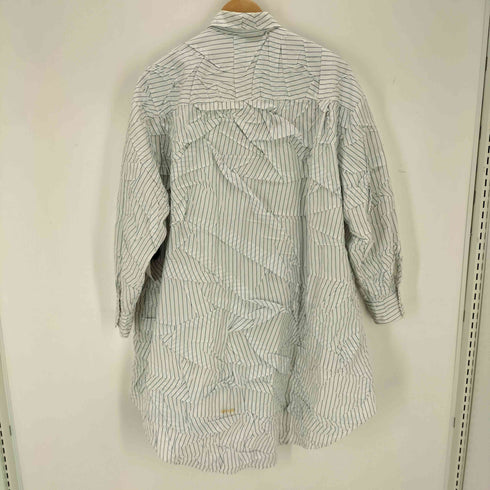 エムエムシックスメゾンマルジェラ MM6 Maison Margiela 20AW Crushed Poplin Shirt Dress レディース XS
