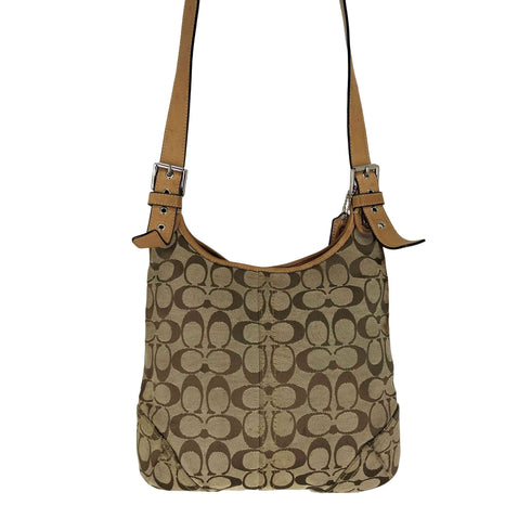 コーチ COACH シグネチャー ショルダーバッグ signature shoulder bag レディース