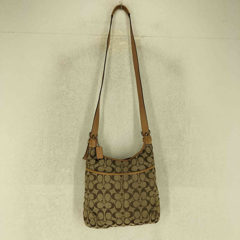 コーチ COACH シグネチャー ショルダーバッグ signature shoulder bag レディース
