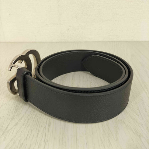グッチ GUCCI マーモント ダブルGバックル カーフスキンレザー ベルト メンズ ONE SIZE