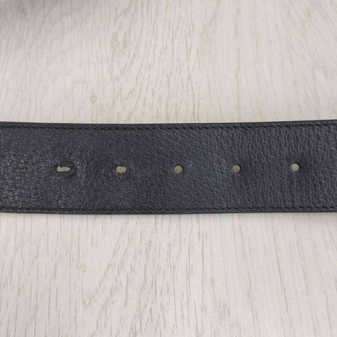 グッチ GUCCI マーモント ダブルGバックル カーフスキンレザー ベルト メンズ ONE SIZE