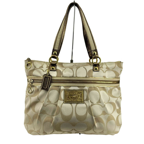 コーチ COACH ポピー シグネチャー トートバッグ poppy signature tote bag レディース