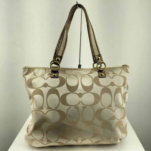 コーチ COACH ポピー シグネチャー トートバッグ poppy signature tote bag レディース