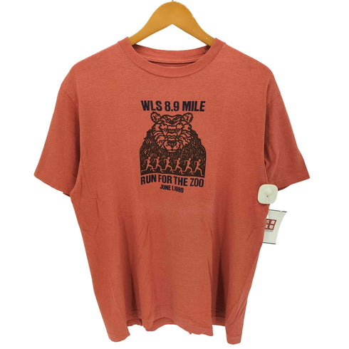 DUBBLE WORKS WLS 8.9 Mile Run For The Zoo プリント Tシャツ メンズ JPN:L