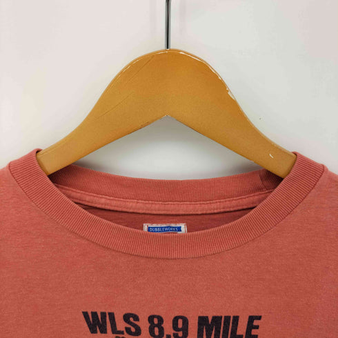 DUBBLE WORKS WLS 8.9 Mile Run For The Zoo プリント Tシャツ メンズ JPN:L