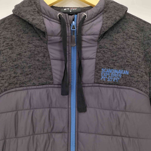 SCANDINAVIAN EXPLORER Fleece Jacket Combi Unisex ニット切替 中綿ジャケット メンズ import:M