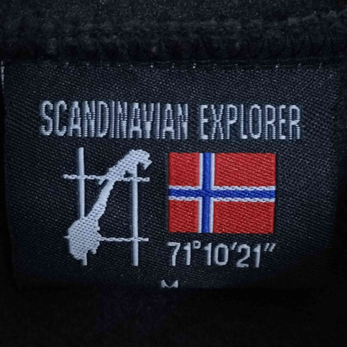 SCANDINAVIAN EXPLORER Fleece Jacket Combi Unisex ニット切替 中綿ジャケット メンズ import:M