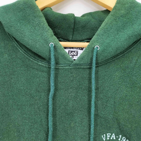 リー Lee USA製 95・COTTON VFA-195刺繍 プルオーバーパーカー メンズ import:M