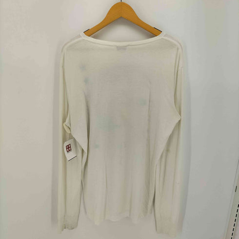 ディーゼル DIESEL 00s 旧タグ Y2K チェーン スター ブレイブマン Only the Brave プリント 長袖 Tシャツ メンズ import:XL
