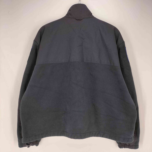 ブラウアー Blauer EMT ワッペン 切替 裾ドローコード フリースジャケット メンズ