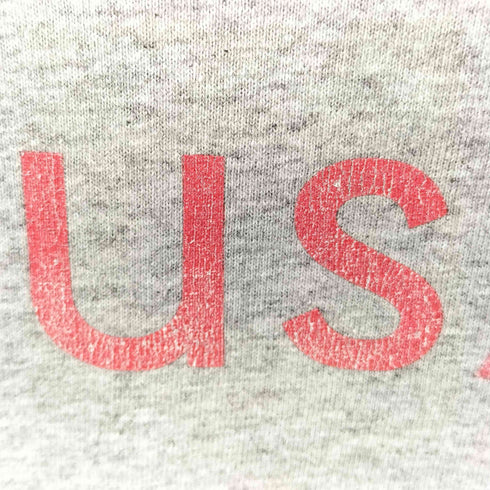 ナイキ NIKE 00s USA製 グレータグ USA スウッシュロゴ プリント クルーネック Tシャツ メンズ import:XL