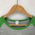 BACK DROP カラー切替 霜降り ラグランスリーブ 半袖 Tシャツ メンズ import:L