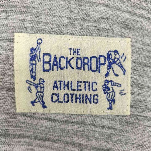 BACK DROP カラー切替 霜降り ラグランスリーブ 半袖 Tシャツ メンズ import:L