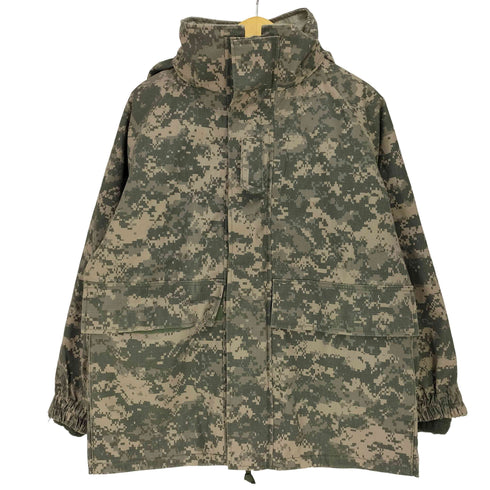 ユーエスアーミー U.S. ARMY FREE SYSTEM A EWOL ライナー付き フードパッカーブル デジタルカモ ミリタリージャケット メンズ M/R