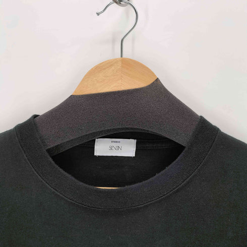 スタジオセブン STUDIO SEVEN カジュアルロゴプリントL/S Tシャツ メンズ import:M