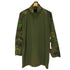 ミルテック MIL-TEC 切替 フレクターカモ 1/4 ZIP シャツ メンズ import:M