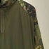 ミルテック MIL-TEC 切替 フレクターカモ 1/4 ZIP シャツ メンズ import:M