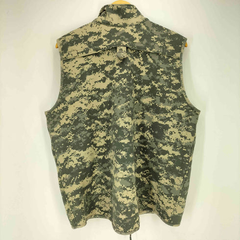 ユーエスアーミー U.S. ARMY 00S U.S. ARMED FORCES FREE IWOL Vest System A Test デジタルカモ ジップアップ ベスト メンズ LARGE/REGULAR
