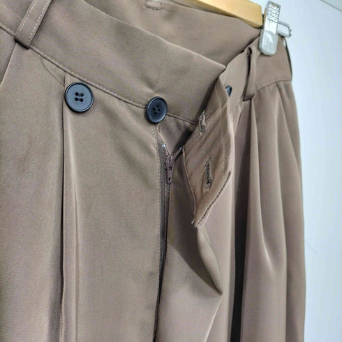 レイビームス Ray BEAMS 24SS RBS アシンメトリー ベルト ラップパンツ レディース JPN:1