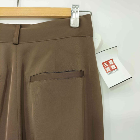 レイビームス Ray BEAMS 24SS RBS アシンメトリー ベルト ラップパンツ レディース JPN:1