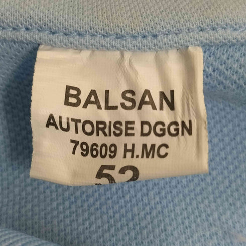 BALSAN フランス海軍 ワッペン ポロシャツ メンズ EUR:52