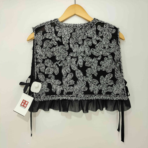 ユウミアリア Yuumi Aria EMBROIDERY VEST エンブロイダリー ベスト レディース FREE