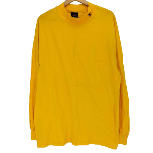 90S USA 刺繍 ハイネック L/S Tシャツ メンズ import:L