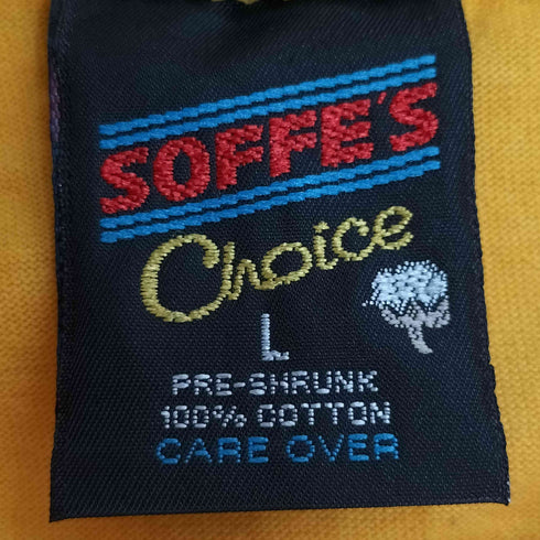 90S USA 刺繍 ハイネック L/S Tシャツ メンズ import:L