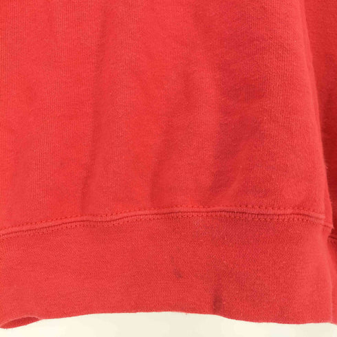 フルーツオブザルーム FRUIT OF THE LOOM フロッキープリント クルーネックスウェット メンズ import:L