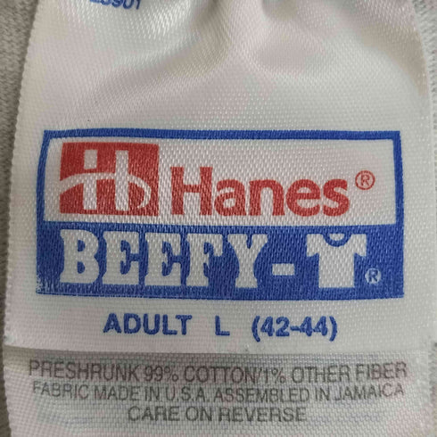 ヘインズ Hanes C-5 GALAXY 両面プリント クルーネックTシャツ メンズ import:L