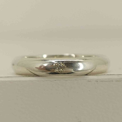 Genri silver刻印 ROUND BLACK DIAMOND RING レディース 6