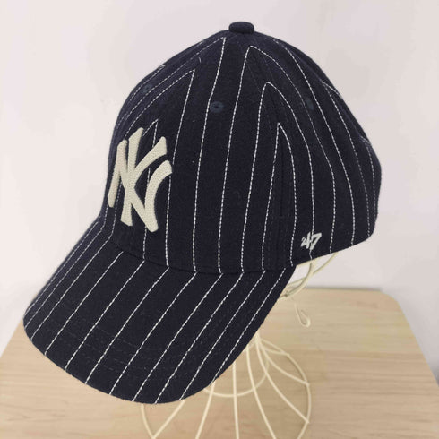 フォーティーセブン ’47 CLEAN UP ベースボール キャップ Wool Pinstripe ウールピンストライプ メンズ