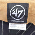 フォーティーセブン ’47 CLEAN UP ベースボール キャップ Wool Pinstripe ウールピンストライプ メンズ
