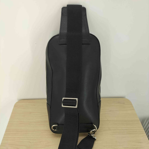 ポールスミス Paul Smith クラシック エンボス ボディバッグ スプリットレザー メンズ