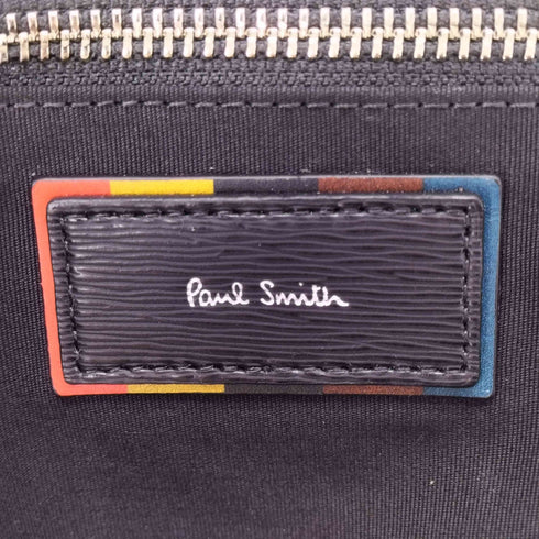ポールスミス Paul Smith クラシック エンボス ボディバッグ スプリットレザー メンズ