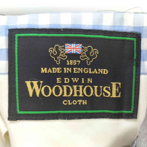 strips. st st pour homme EDWIN WOODHOUSE 英国製 オーダーメイド 別注 ドレス スラックス パンツ メンズ 44