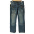 アルマーニジーンズ ARMANI JEANS 90-00S OLD 立体裁断 3Dカット ワイドレッグ ブッシュ デニム パンツ Y2K メンズ 31