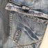 アルマーニジーンズ ARMANI JEANS 90-00S OLD 立体裁断 3Dカット ワイドレッグ ブッシュ デニム パンツ Y2K メンズ 31